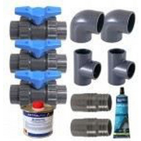 Ubbink Ubbink Deluxe bypass-set voor zwembad warmtepompen