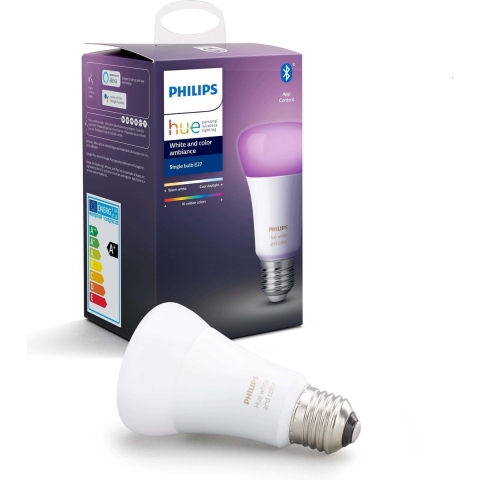 Philips Hue White & Color Ambiance E27 Bluetooth + Senic Slimme Lichtschakelaar