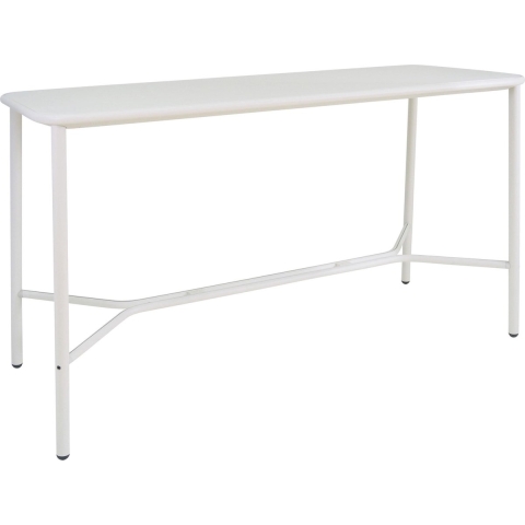 Emu Yard Counter Statafel Buiten Matt White 180x70