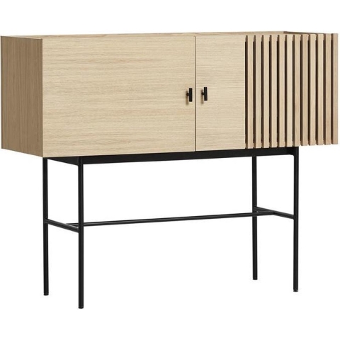 Woud Array Dressoir 120 White Pigmented Oak Veneer