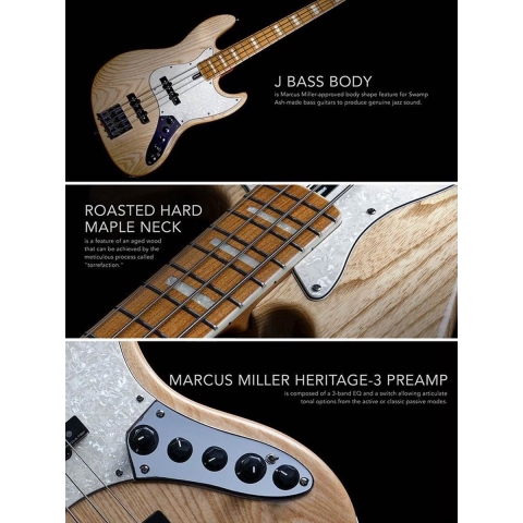Sire Marcus Miller V8 Swamp Ash 4 Natural