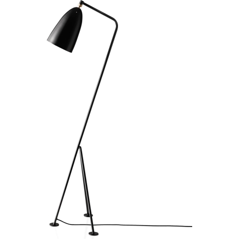 Gubi Gräshoppa Vloerlamp Zwart Mat