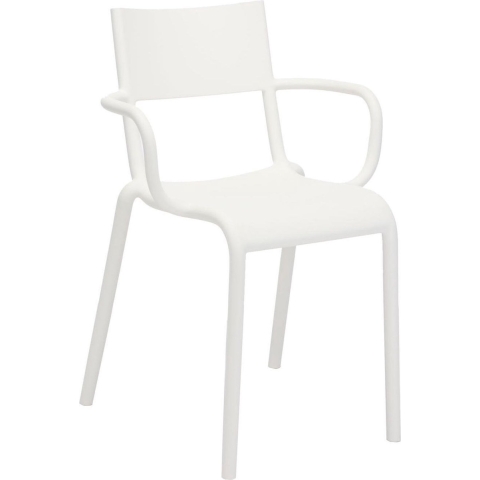 Kartell Generic A Tuinstoel Wit