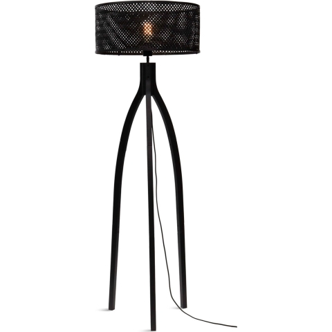 Good&Mojo Java Tripod Vloerlamp Zwart