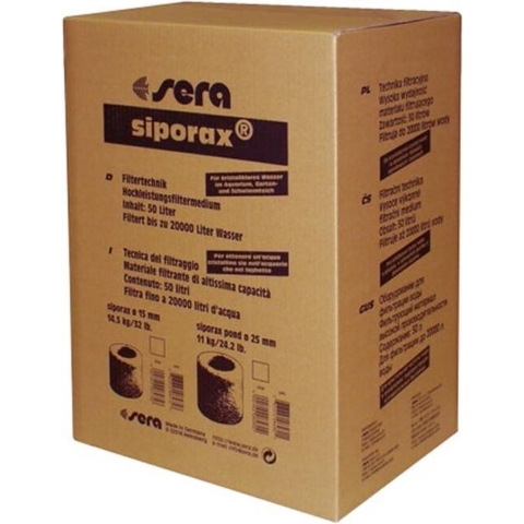 Sera Siporax pond Professional 25 mm 11kg Sera