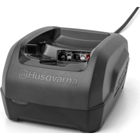 Husqvarna accu snellader QC250 - Zwart