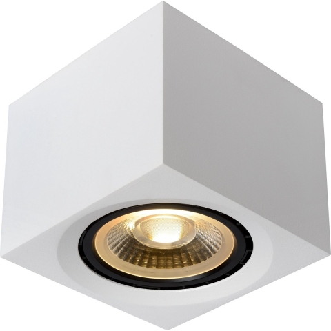 Lucide Fedler 1 Spot LED Dim To Warm Vierkant Wit