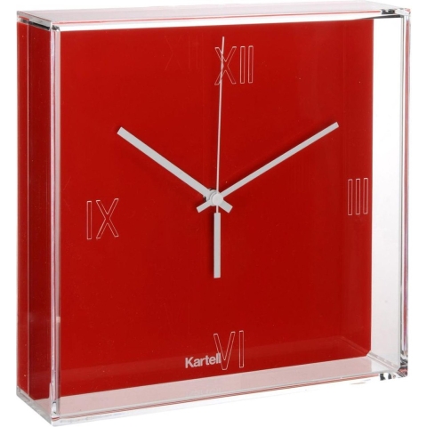 Kartell Tic&Tac Klok Rood