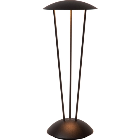 Lucide Renee Tafellamp LED Oplaadbaar Buiten IP54 Zwart
