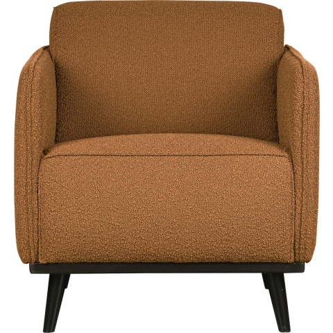 BePureHome Statement Fauteuil Met Arm Boucle Butter