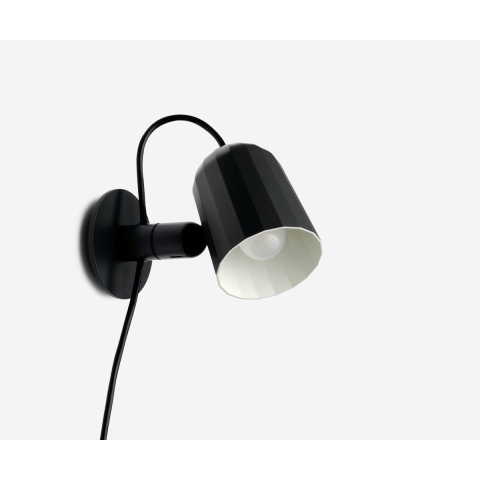 Hay Noc Wandlamp LED Donkergrijs
