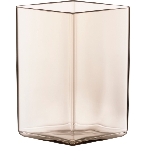 Iittala Ruutu Vaas Glas 11,5x11,5 Linnen