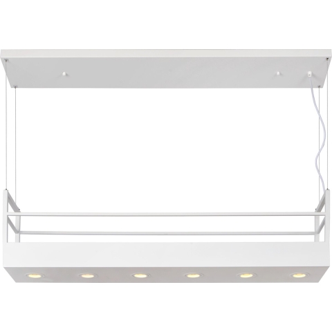 Lucide Miravelle 6 Hanglamp Wit