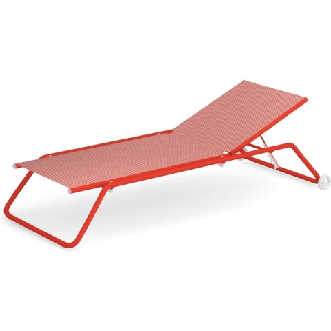 Emu Snooze Ligbed Rood Scarlet Red Frame