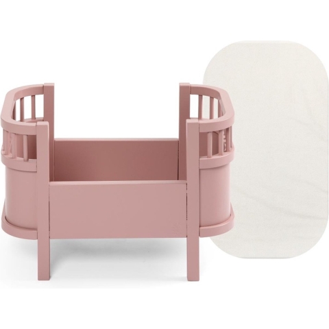 Sebra The Sebra Poppenbed Speelgoed Blossom Pink Incl Matras