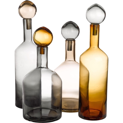 POLSPOTTEN Bubbles&Bottles Karaf Set Van 4 Chic