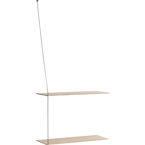 Woud Stedge Wandplank 60 White Pigmented Oak