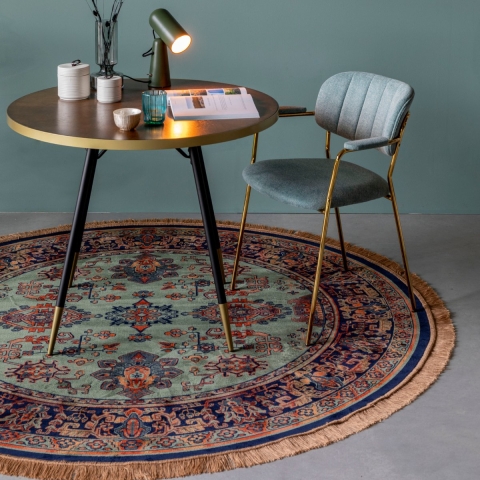 Livingstone Design Lewitt  VloerkleedØ160 Green
