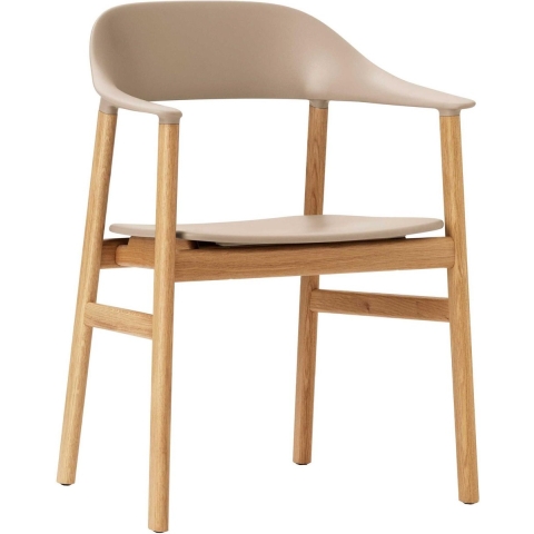 Normann Copenhagen Herit Armchair Oak Stoel Zand