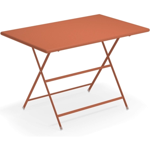Emu Arc En Ciel Tuintafel Rechthoek 110x70 Maple Rood