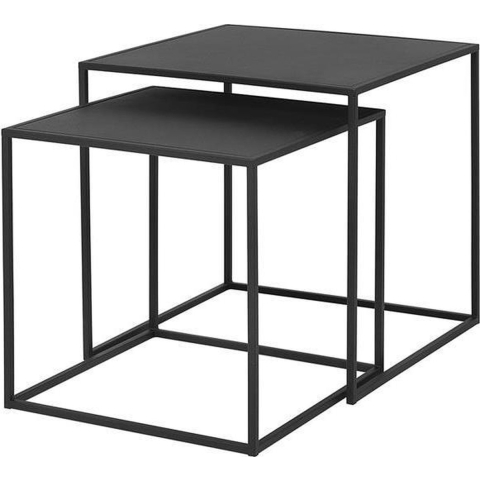 Blomus Fera Bijzettafel Set Van 2 Zwart