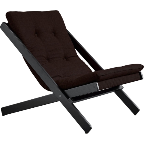 Karup Design Boogie Klapstoel Zwart Brown