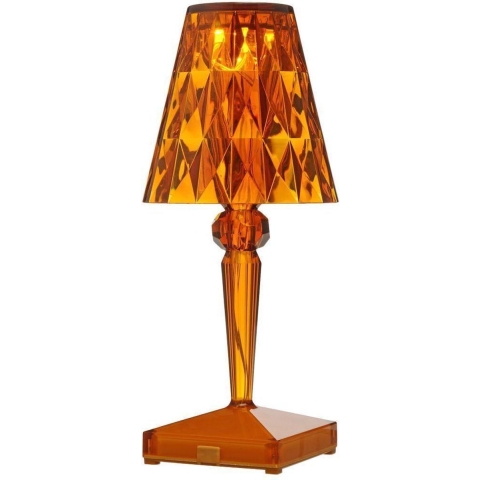 Kartell Battery Tafellamp LED Oplaadbaar Amber
