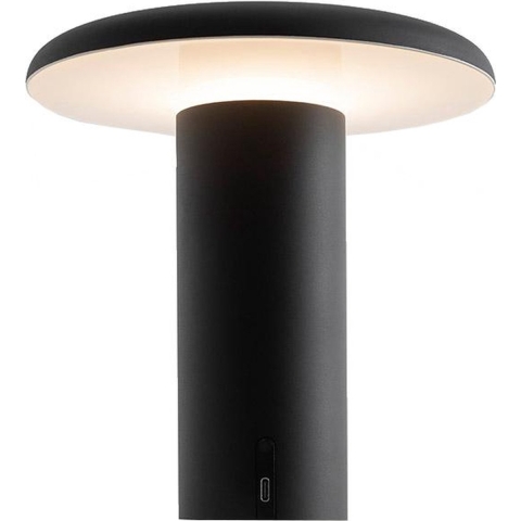 Artemide Takku Tafellamp LED Oplaadbaar Painted Black