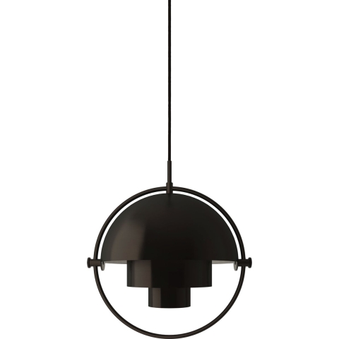 Gubi Multi-lite HanglampØ36 Large Zwart Metaal