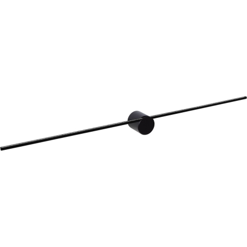 Lucide Mizar Wandlamp LED Badkamer IP44 Medium Zwart