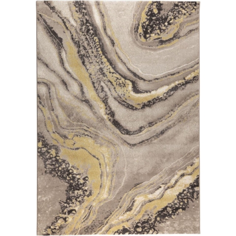 Zuiver Solar Vloerkleed 200x290 Grey/ochre