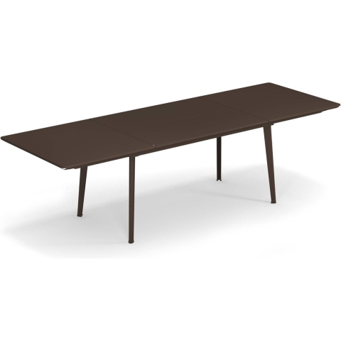 Emu Plus4 Uitschuifbare Tuintafel 90x160/270 Indian Brown