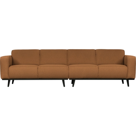 BePureHome Statement Bank 4-zits 280cm Boucle Butter