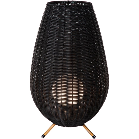 Lucide Colin Tafellamp LED Oplaadbaar Buiten IP44 Large Zwart