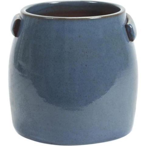 Serax Jars Pottery By Serax Bloempot MediumØ25 Blue