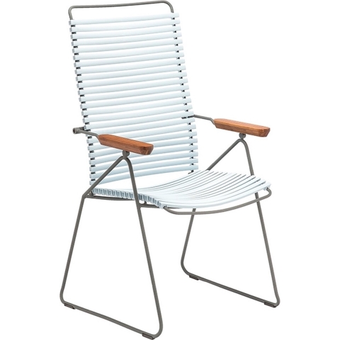 Houe Click Position Tuinstoel Dusty Light Blue