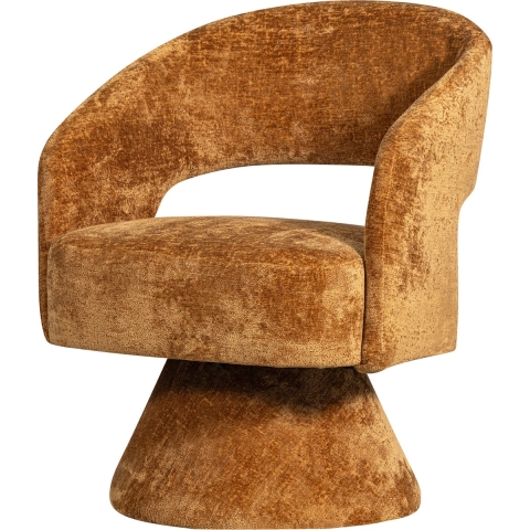 WOOOD Exclusive Ebba Draaibare Fauteuil Terra