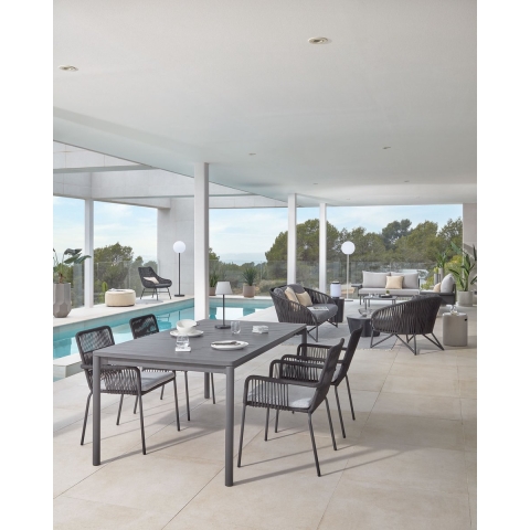 Kave Home Branzie Sofa 3-zits Zwart