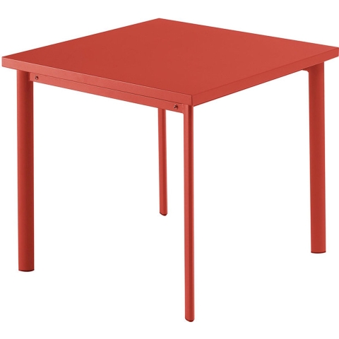Emu Star Square Tafel Scarlet Red 70x70