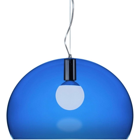 Kartell FL/Y Hanglamp Blauw