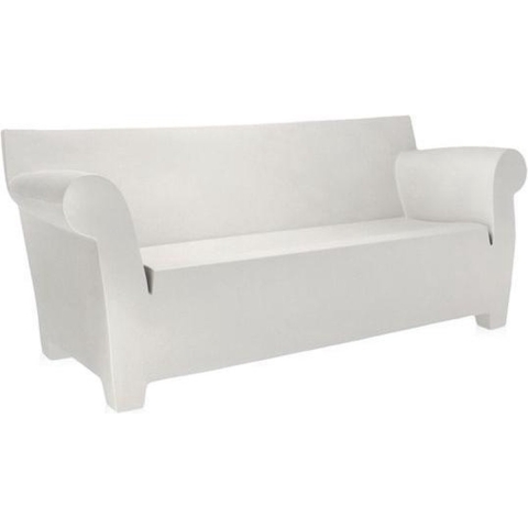 Kartell Bubble Club Tuinbank Zinkwit