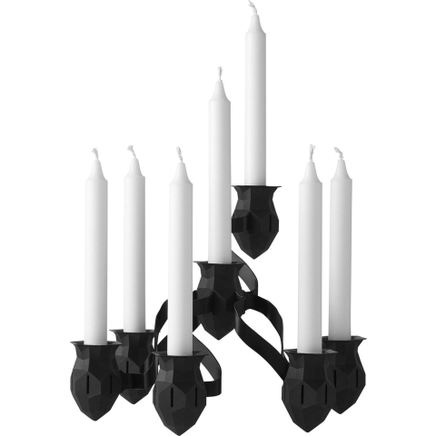 Muuto The More The Merrier Kandelaar Zwart