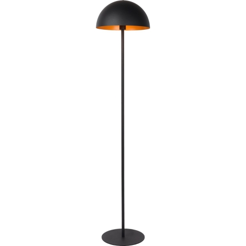 Lucide Siemon Vloerlamp Zwart