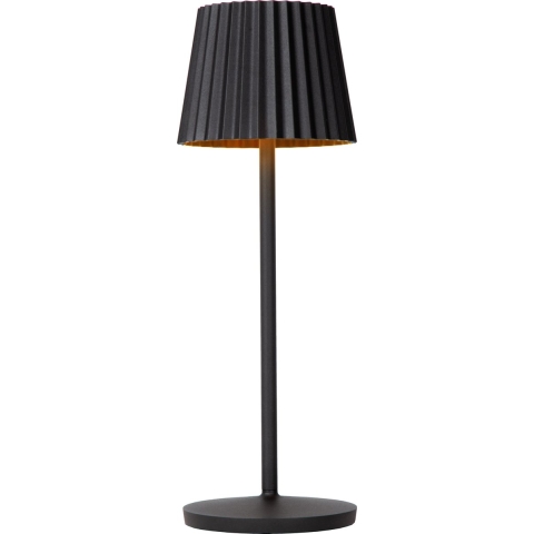 Lucide Justine Tafellamp LED Oplaadbaar Buiten IP54 Zwart