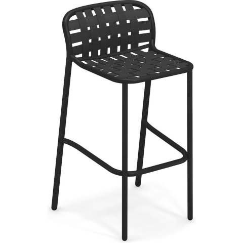 Emu Yard Stool Barkruk Black/grey