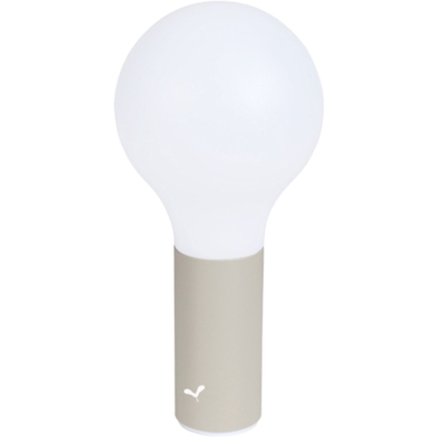Fermob Aplo H24 Tafellamp LED Oplaadbaar Clay Grey
