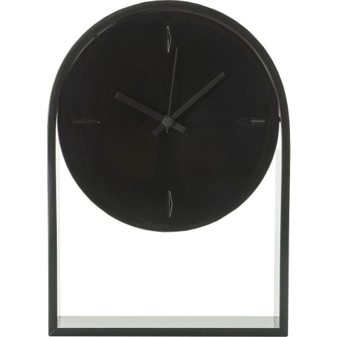 Kartell Air Du Temps Klok Black