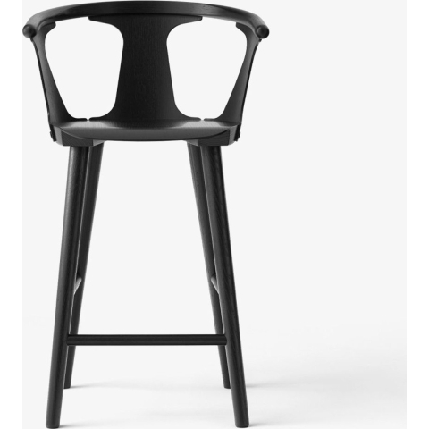 &tradition In Between Barkruk 65cm Zwart Eiken