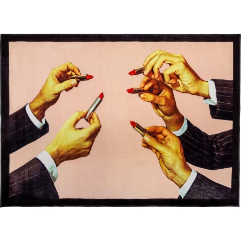 Seletti Toiletpaper Vloerkleed 280x194 Lipsticks