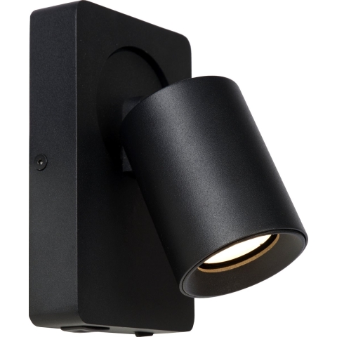 Lucide Nigel 1 Wandlamp LED Zwart